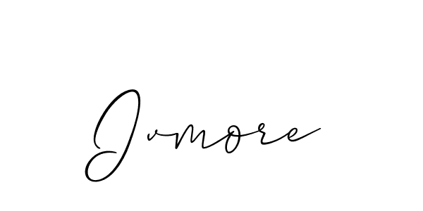 See photos of Ivmore official signature by Spectra . Check more albums & portfolios. Read reviews & check more about Allison_Script font. Ivmore signature style 2 images and pictures png