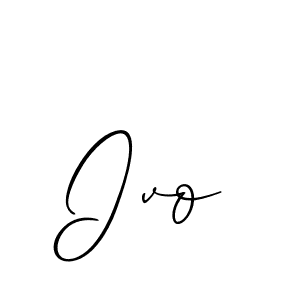 Make a beautiful signature design for name Ivo. With this signature (Allison_Script) style, you can create a handwritten signature for free. Ivo signature style 2 images and pictures png