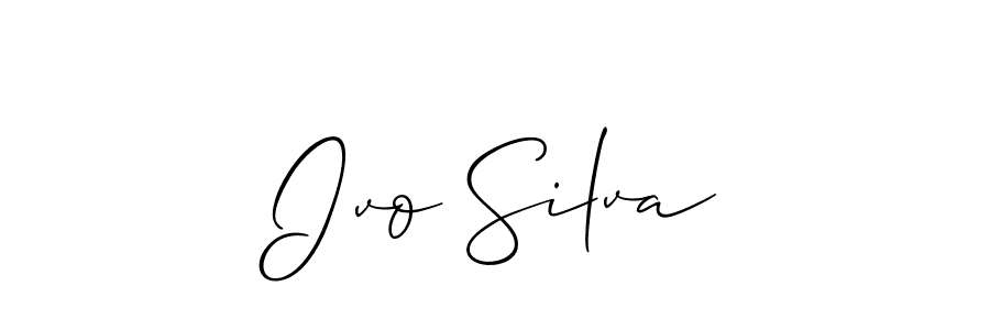You can use this online signature creator to create a handwritten signature for the name Ivo Silva. This is the best online autograph maker. Ivo Silva signature style 2 images and pictures png