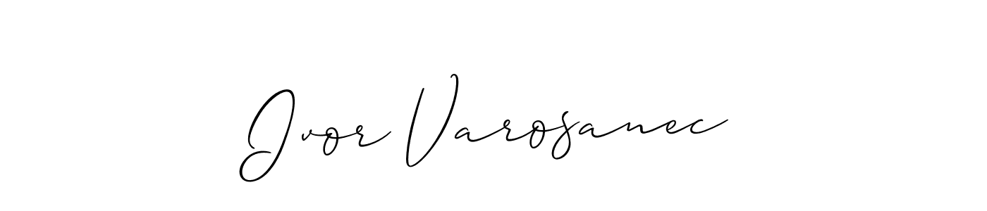 See photos of Ivor Varosanec official signature by Spectra . Check more albums & portfolios. Read reviews & check more about Allison_Script font. Ivor Varosanec signature style 2 images and pictures png