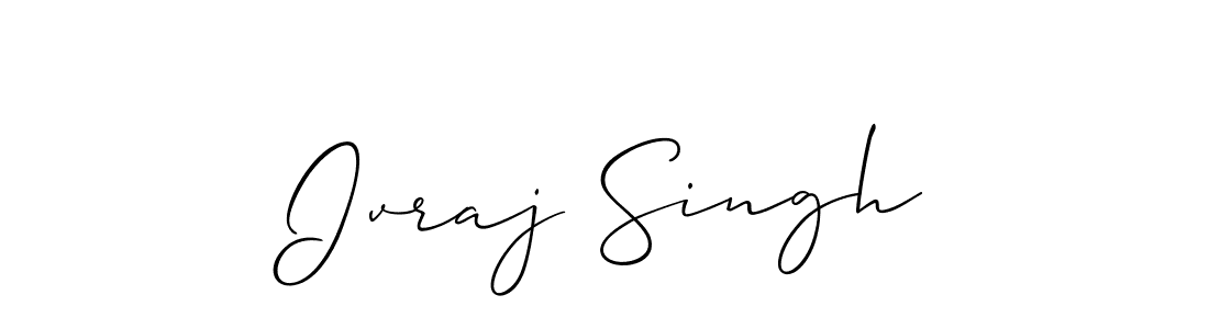 Also we have Ivraj Singh name is the best signature style. Create professional handwritten signature collection using Allison_Script autograph style. Ivraj Singh signature style 2 images and pictures png