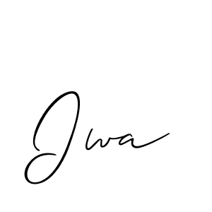 Make a short Iwa signature style. Manage your documents anywhere anytime using Allison_Script. Create and add eSignatures, submit forms, share and send files easily. Iwa signature style 2 images and pictures png
