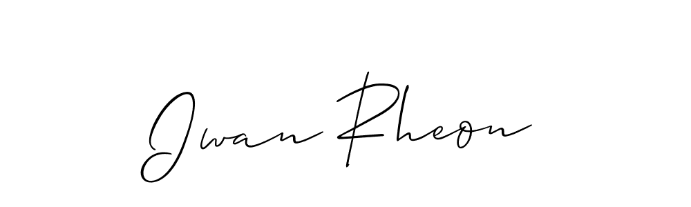 You can use this online signature creator to create a handwritten signature for the name Iwan Rheon. This is the best online autograph maker. Iwan Rheon signature style 2 images and pictures png