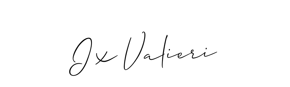 It looks lik you need a new signature style for name Ix Valieri. Design unique handwritten (Allison_Script) signature with our free signature maker in just a few clicks. Ix Valieri signature style 2 images and pictures png