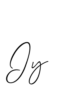 Best and Professional Signature Style for Iy. Allison_Script Best Signature Style Collection. Iy signature style 2 images and pictures png
