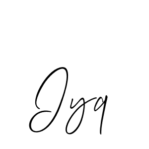 Also we have Iyq name is the best signature style. Create professional handwritten signature collection using Allison_Script autograph style. Iyq signature style 2 images and pictures png