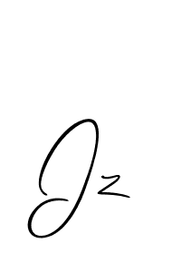 How to make Iz name signature. Use Allison_Script style for creating short signs online. This is the latest handwritten sign. Iz signature style 2 images and pictures png