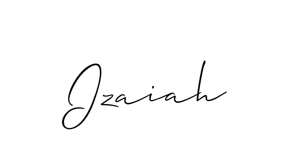 It looks lik you need a new signature style for name Izaiah. Design unique handwritten (Allison_Script) signature with our free signature maker in just a few clicks. Izaiah signature style 2 images and pictures png