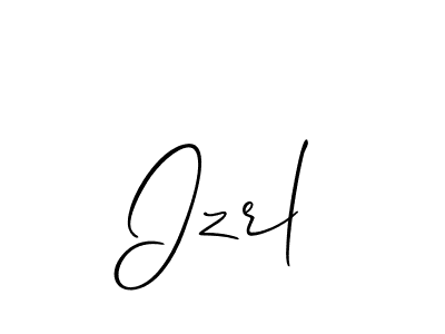 Once you've used our free online signature maker to create your best signature Allison_Script style, it's time to enjoy all of the benefits that Izrl name signing documents. Izrl signature style 2 images and pictures png