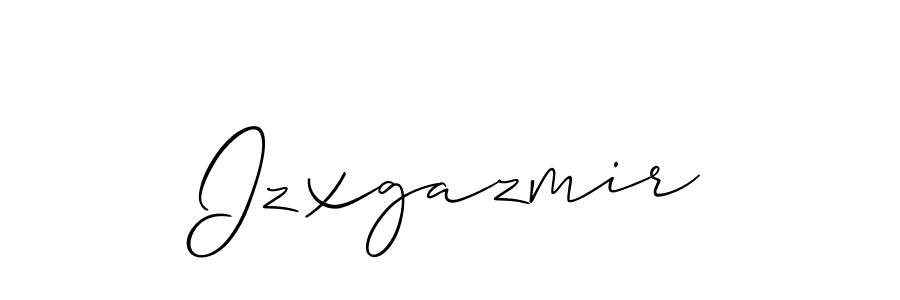 This is the best signature style for the Izxgazmir name. Also you like these signature font (Allison_Script). Mix name signature. Izxgazmir signature style 2 images and pictures png