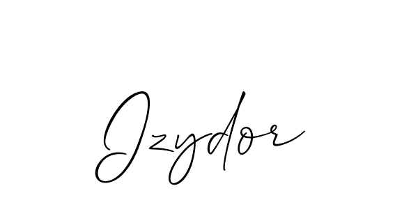It looks lik you need a new signature style for name Izydor. Design unique handwritten (Allison_Script) signature with our free signature maker in just a few clicks. Izydor signature style 2 images and pictures png