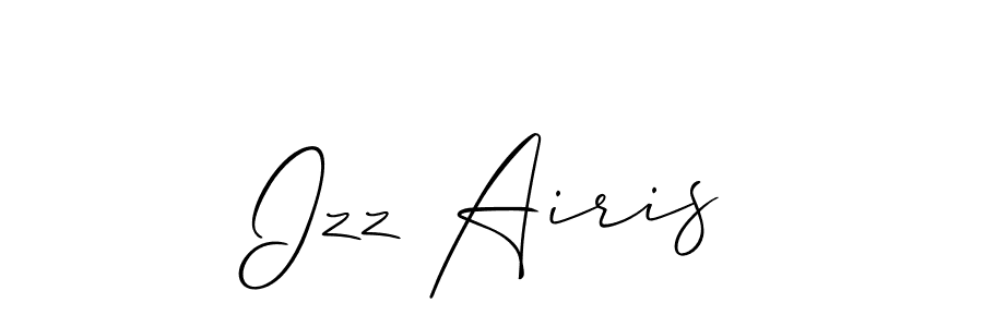 Make a beautiful signature design for name Izz Airis. Use this online signature maker to create a handwritten signature for free. Izz Airis signature style 2 images and pictures png