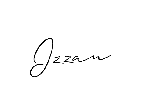 Once you've used our free online signature maker to create your best signature Allison_Script style, it's time to enjoy all of the benefits that Izzan name signing documents. Izzan signature style 2 images and pictures png