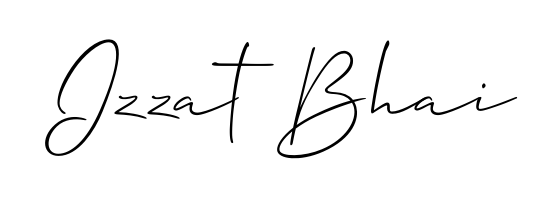 An effortless, minimalist signature concept for Izzat Bhai using Allison_Script design. Clean lines that look great on any document. Izzat Bhai signature style 2 images and pictures png