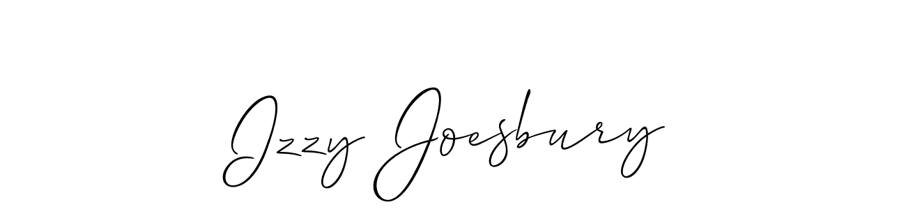 Make a beautiful signature design for name Izzy Joesbury. Use this online signature maker to create a handwritten signature for free. Izzy Joesbury signature style 2 images and pictures png