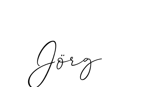 Once you've used our free online signature maker to create your best signature Allison_Script style, it's time to enjoy all of the benefits that Jörg name signing documents. Jörg signature style 2 images and pictures png