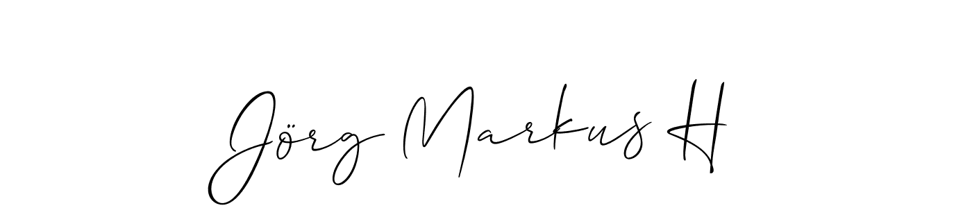 Here are the top 10 professional signature styles for the name Jörg Markus H. These are the best autograph styles you can use for your name. Jörg Markus H signature style 2 images and pictures png