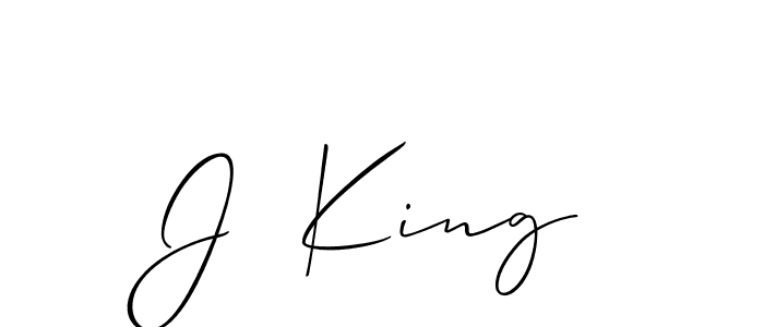 Once you've used our free online signature maker to create your best signature Allison_Script style, it's time to enjoy all of the benefits that J  King name signing documents. J  King signature style 2 images and pictures png