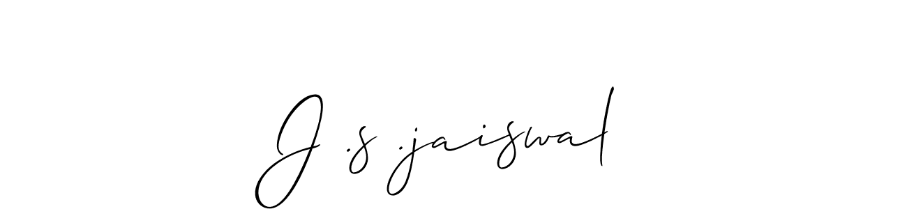 Make a short J .s .jaiswal signature style. Manage your documents anywhere anytime using Allison_Script. Create and add eSignatures, submit forms, share and send files easily. J .s .jaiswal signature style 2 images and pictures png