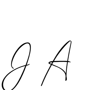 Here are the top 10 professional signature styles for the name J A. These are the best autograph styles you can use for your name. J A signature style 2 images and pictures png