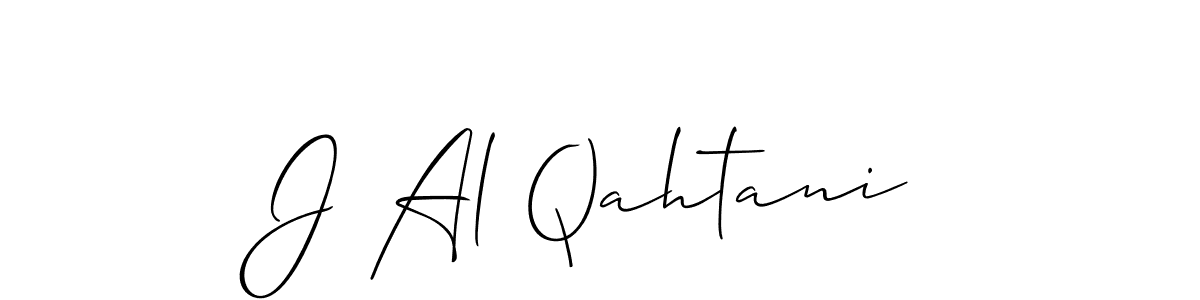 It looks lik you need a new signature style for name J Al Qahtani. Design unique handwritten (Allison_Script) signature with our free signature maker in just a few clicks. J Al Qahtani signature style 2 images and pictures png