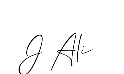 It looks lik you need a new signature style for name J Ali. Design unique handwritten (Allison_Script) signature with our free signature maker in just a few clicks. J Ali signature style 2 images and pictures png