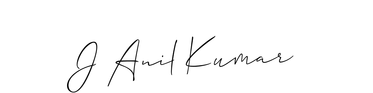 Also You can easily find your signature by using the search form. We will create J Anil Kumar name handwritten signature images for you free of cost using Allison_Script sign style. J Anil Kumar signature style 2 images and pictures png