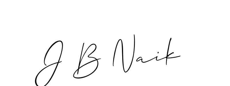 if you are searching for the best signature style for your name J B Naik. so please give up your signature search. here we have designed multiple signature styles  using Allison_Script. J B Naik signature style 2 images and pictures png