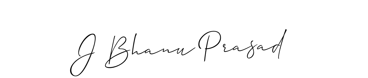 Also You can easily find your signature by using the search form. We will create J Bhanu Prasad name handwritten signature images for you free of cost using Allison_Script sign style. J Bhanu Prasad signature style 2 images and pictures png