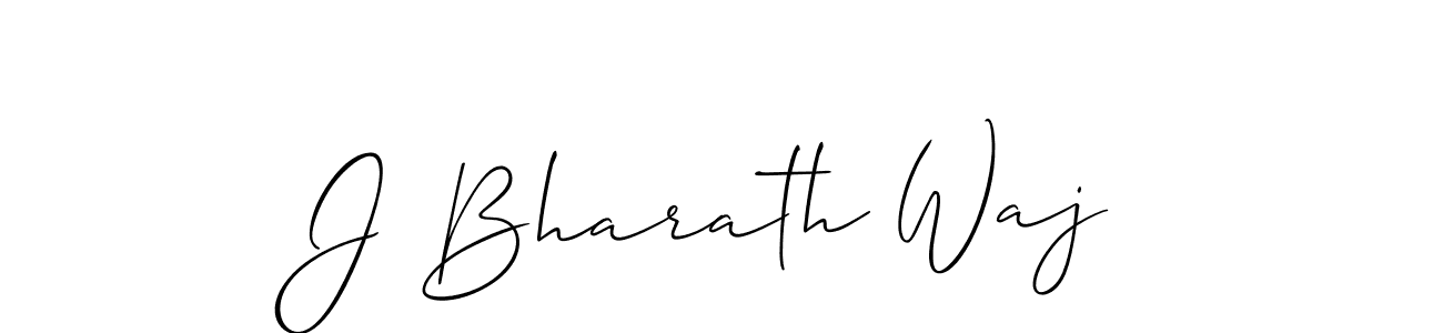 Similarly Allison_Script is the best handwritten signature design. Signature creator online .You can use it as an online autograph creator for name J Bharath Waj. J Bharath Waj signature style 2 images and pictures png