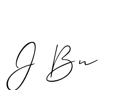 Best and Professional Signature Style for J Bn. Allison_Script Best Signature Style Collection. J Bn signature style 2 images and pictures png