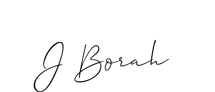 Best and Professional Signature Style for J Borah. Allison_Script Best Signature Style Collection. J Borah signature style 2 images and pictures png