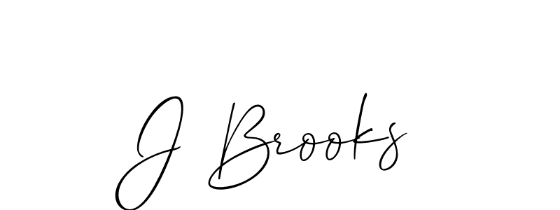 Make a beautiful signature design for name J Brooks. Use this online signature maker to create a handwritten signature for free. J Brooks signature style 2 images and pictures png