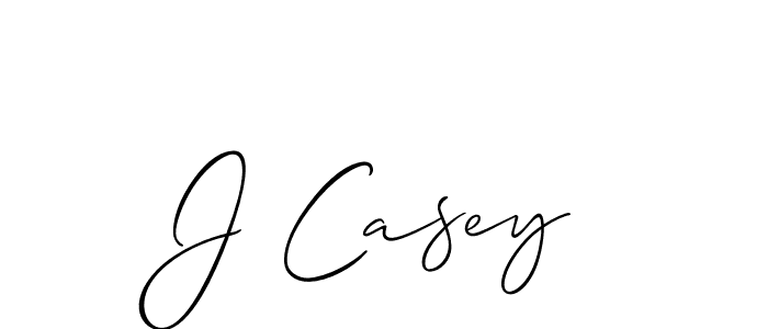 J Casey stylish signature style. Best Handwritten Sign (Allison_Script) for my name. Handwritten Signature Collection Ideas for my name J Casey. J Casey signature style 2 images and pictures png