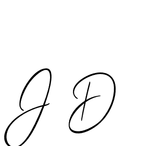 Make a beautiful signature design for name J D. Use this online signature maker to create a handwritten signature for free. J D signature style 2 images and pictures png