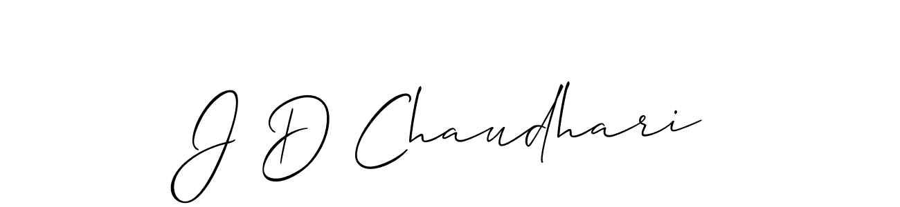 How to Draw J D Chaudhari signature style? Allison_Script is a latest design signature styles for name J D Chaudhari. J D Chaudhari signature style 2 images and pictures png