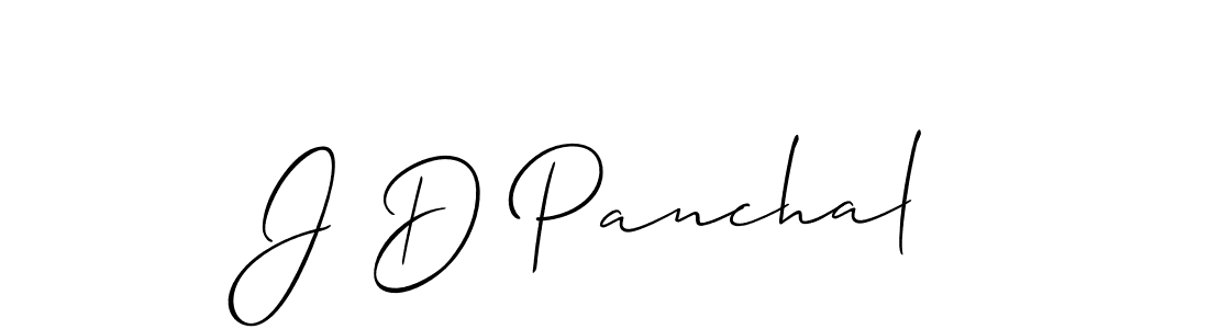 You should practise on your own different ways (Allison_Script) to write your name (J D Panchal) in signature. don't let someone else do it for you. J D Panchal signature style 2 images and pictures png
