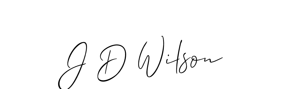 Best and Professional Signature Style for J D Wilson. Allison_Script Best Signature Style Collection. J D Wilson signature style 2 images and pictures png