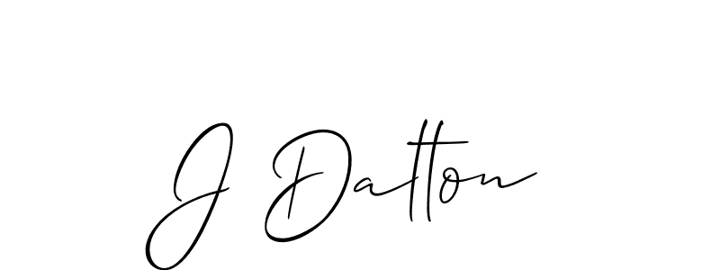 if you are searching for the best signature style for your name J Dalton. so please give up your signature search. here we have designed multiple signature styles  using Allison_Script. J Dalton signature style 2 images and pictures png