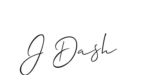 Once you've used our free online signature maker to create your best signature Allison_Script style, it's time to enjoy all of the benefits that J Dash name signing documents. J Dash signature style 2 images and pictures png