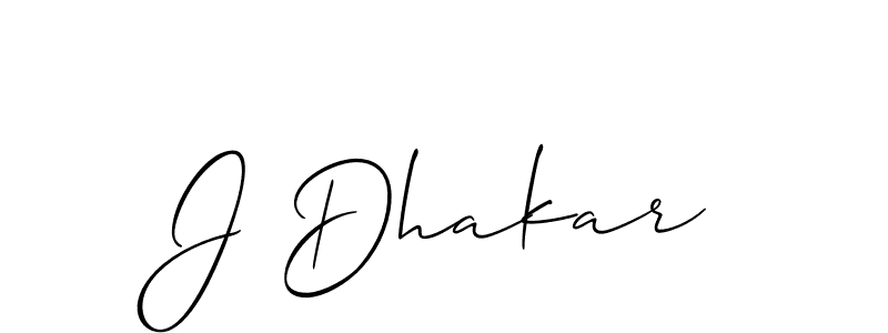 How to Draw J Dhakar signature style? Allison_Script is a latest design signature styles for name J Dhakar. J Dhakar signature style 2 images and pictures png