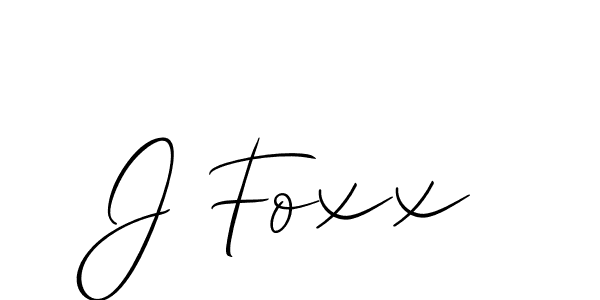 Check out images of Autograph of J Foxx name. Actor J Foxx Signature Style. Allison_Script is a professional sign style online. J Foxx signature style 2 images and pictures png