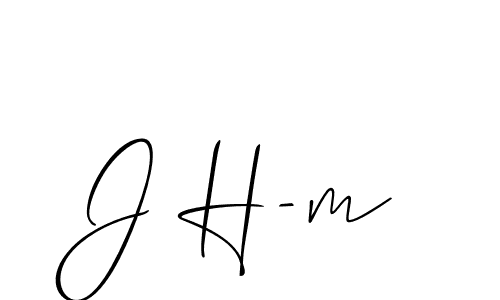 Once you've used our free online signature maker to create your best signature Allison_Script style, it's time to enjoy all of the benefits that J H-m name signing documents. J H-m signature style 2 images and pictures png