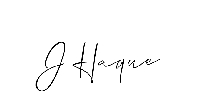 Best and Professional Signature Style for J Haque. Allison_Script Best Signature Style Collection. J Haque signature style 2 images and pictures png