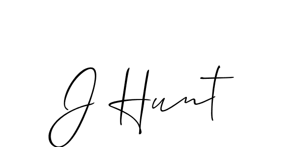 if you are searching for the best signature style for your name J Hunt. so please give up your signature search. here we have designed multiple signature styles  using Allison_Script. J Hunt signature style 2 images and pictures png