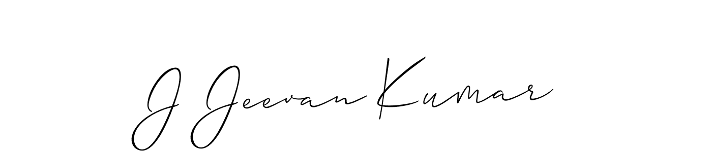 Best and Professional Signature Style for J Jeevan Kumar. Allison_Script Best Signature Style Collection. J Jeevan Kumar signature style 2 images and pictures png