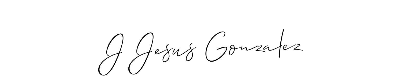 Make a short J Jesus Gonzalez signature style. Manage your documents anywhere anytime using Allison_Script. Create and add eSignatures, submit forms, share and send files easily. J Jesus Gonzalez signature style 2 images and pictures png