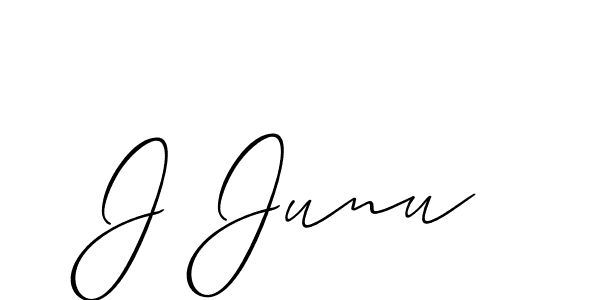 Here are the top 10 professional signature styles for the name J Junu. These are the best autograph styles you can use for your name. J Junu signature style 2 images and pictures png