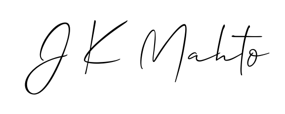 You should practise on your own different ways (Allison_Script) to write your name (J K Mahto) in signature. Don't let someone else do it for you. J K Mahto signature style 2 images and pictures png
