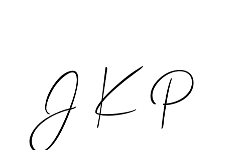 This is the best signature style for the J K P name. Also you like these signature font (Allison_Script). Mix name signature. J K P signature style 2 images and pictures png